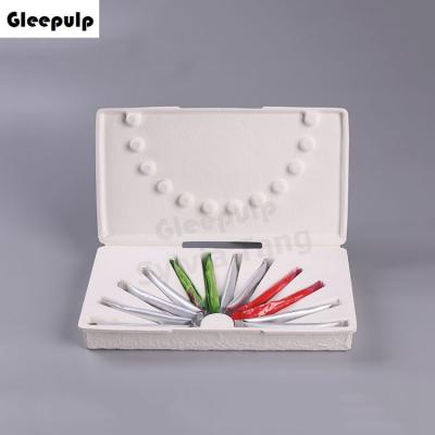 Sugarcane Bagasse Pulp Molded Skincare Packaging Box