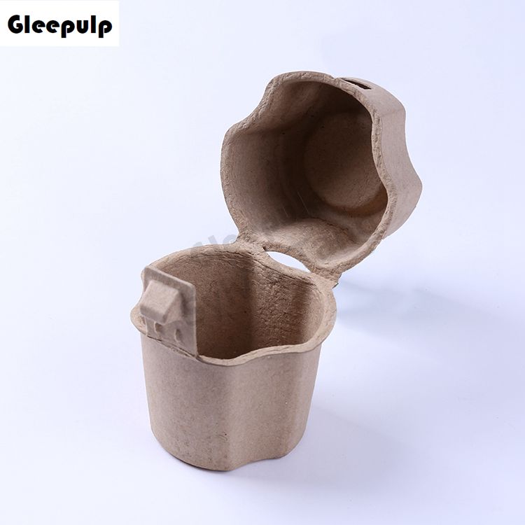 Paper Pulp Molded Glass Bottle Protective Packaging Box