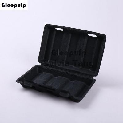 Disposable Molded Paper Pulp Sunglasses Case Packaging 