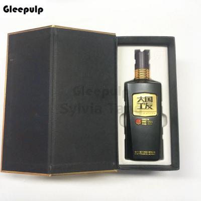 Bagasse Pulp Molded Wine Bottle Protection Packaging Insert