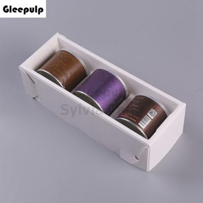 Bagasse Pulp Molded Folded Packaging Insert