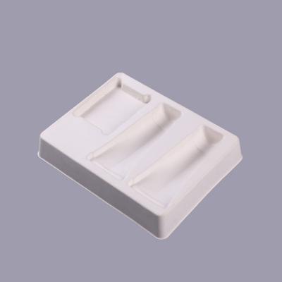 Pulp Molded Biodegradable Skincare Paper Packaging Insert