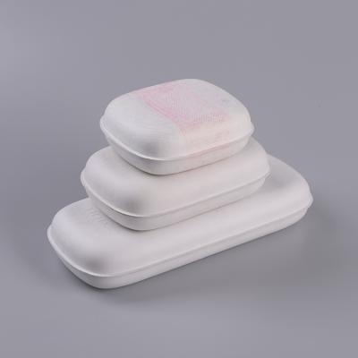 Custom Sugarcane Bagasse Pulp Molded Set Box Packaging