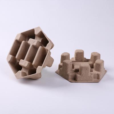 Recycled Paper Pulp Molded Ornaments Packaging Tray Insert